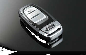 Ключ с Електроника и Чип за Audi - 3 бутона  Hella - 8TO 959 754 D